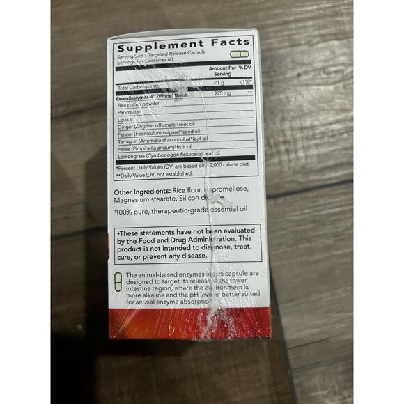 Young Living Essentialzymes 4 - NEW SEALED - Picture 3 of 4